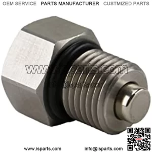 VOTEX - DP031 Stainless Steel Engine Neodymium Magnetic Oil Drain Plug fits Harley Davidson/Buell - Part Number 60328-98B / 60328-98A