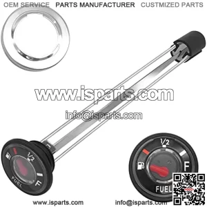 Fuel Gas Tank Level Gauge Meter Fuel Gas Cap for Kawasaki Prairie 360 KVF360 Mule 3010 4000 4010 KAF 620 950 (OEM# 52005-7501 52005-0738)