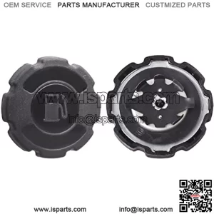 2 PCS Gas Fuel Tank Cap For Baja 2.8HP 97cc Engines Doodlebug MB165 & MB200 Mini Bike, Coleman CT200U, Predator 79 Go karts Engine, Hensim DB-30 Honda 4HP-13HP Engine GX160 GX200, 168F,Dirt Bug