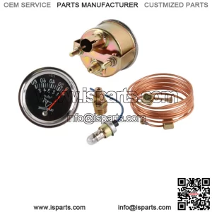 Oil Pressure Gauge w/ 72" Copper Tube Fits Ford NH 1801 2N 8N 9N 600 700 800 900