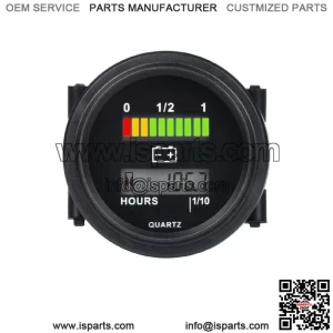 12/24V 36V 48/72V Battery Indicator Hour Meter Gauge For Golf Cart Marine SUV