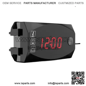 Mini red digital thermometer (3 units)