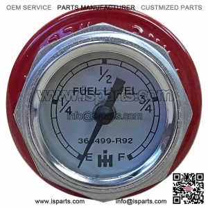 Fuel Gauge Cap #365499R92 #365499R91 for Farmall Super M/MD/W6/I6/MTA - Vintage Tractor Part