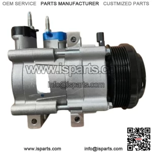 A/C AC Compressor  For 2007-2014 E-150 E-250 (4.6L, 5.4L with rear A/C)