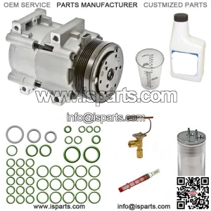 For Ford Windstar 1999-2003 Omega AC Compressor w/ A/C Repair Kit