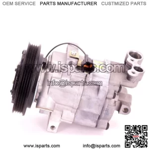 AC Compressor OE DKV08R with PV4 Clutch Fits Nissan Note Micra K12 III