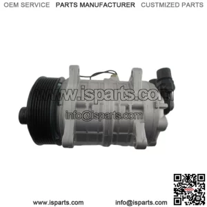 Heavy Duty Type TM16 AC Compressor  PV8  12volt Fits Steiger Tractor White Agro