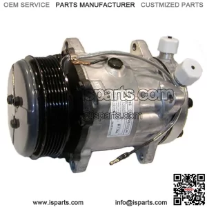 82016157 AC Compressor Fits Ford  Holland 5640 6640 7740 8240 8340 TS100