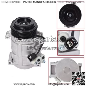 A/C AC Compressor For 2008-2012 Buick Enclave Chevrolet Traverse GMC Acadia