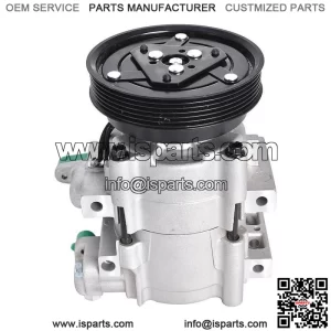 A/C AC COMPRESSOR W/CLUTCH For 2001-2004 2005 2006 Hyundai Santa Fe 2.7L V6