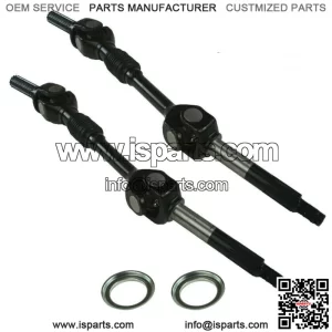 2 Complete Rear Drive Axle Shaft for Kawasaki Mule 3000 KAF620G 2001~2003 (For: More than one vehicle)