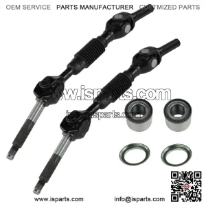 Pair Rear Drive Shaft Bearing for Kawasaki Mule 4010 Trans KAF950G Diesel 09~13