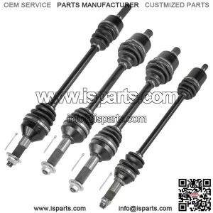CV Axles For Kawasaki Teryx KRF800 2017-2023 Front And Rear (For: More than one vehicle)