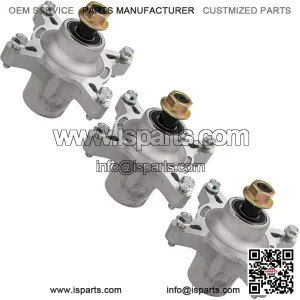 Set of 3 Deck Spindle Assembly for Exmark  TimeCutter SS5000 5060 4235 4260