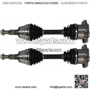For  Silverado 2500 3500 HD GMC Sierra Front Pair CV Axle Joint Shaft (For: More than one vehicle)