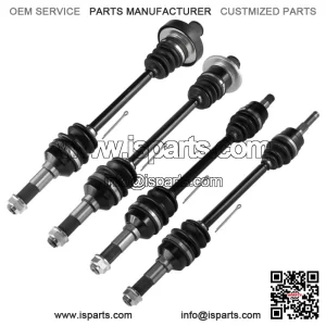 Front Rear LH RH Axles for Yamaha Rhino 660 YXR660F 06-07 / 450 YXR450F 06-09 (Fits: Yamaha Rhino 660)