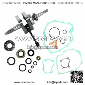 Bottom End Rebuild Kit Crankshaft Yamaha 660 Rhino 04-07 Grizzly 02-08 (Fits: Yamaha Rhino 660)