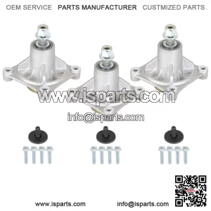 3 Set Deck Spindle Fits For Hustler 36 42 52 Inch Deck Raptor Limited 604214