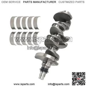 Crankshaft w/ Main Rod Bearing kit For 12-17 Hyundai Veloster Kia Rio Soul 1.6L