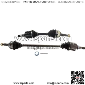 Front CV Half Shaft Axle Set For 93-02 Toyota Corolla Celica 93-97 Geo Prizm FWD (For: Toyota)