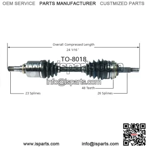 For Toyota Celica Corolla Prizm Front Driver Left CV Axle Shaft (For: Toyota)