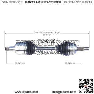 Front Left Driver Side CV Axle Shaft For 2003-2019 Toyota 4Runner (For: Toyota)