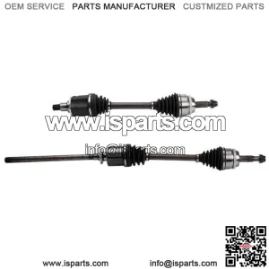 67WQ83T Front Axle Shaft Set Fits 2008-2013 Toyota Highlander 3.5L V6 (For: Toyota)