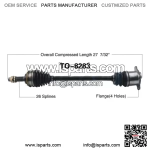 TO-8283 CV Axle Shaft (For: Toyota)