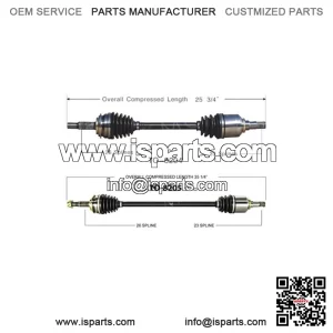 CV Axle Shaft Front Left Front Right Set Of 2 For Toyota 2006-2017 (For: Toyota)