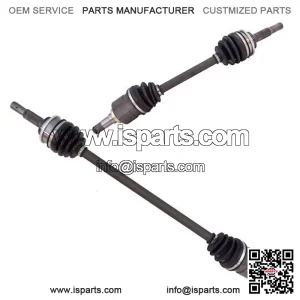 2 Piece CV Axle Shaft Set Axle Shaft Set fits Toyota Tercel 1987-1998 86JBND (For: Toyota)