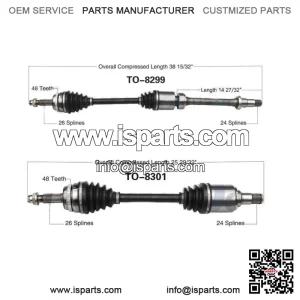 CV Axle Shaft For Toyota Camry 2014 2013 2012 (For: Toyota)