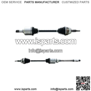 Front CV Joint Boot Axle Shafts Assemblies TrakMotive Set For Toyota Sienna FWD (For: Toyota)