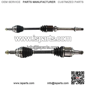 FRONT LEFT RIGHT CV AXLE Shaft GSP fits 2008-2010 TOYOTA HIGHLANDER(FWD) (For: Toyota)