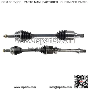Front Pair CV Axle Joint Shaft Assembly for Toyota Highlander FWD 2.4L 2001-07 (For: Toyota)