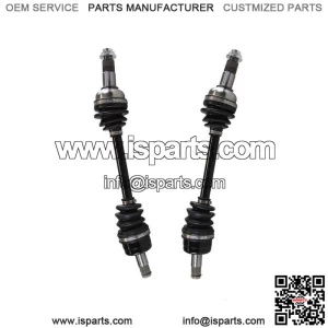 Front CV Axle Shafts Pair 2 for Yamaha YFM700 Grizzly FI 4x4 Auto YFM700K Kodiak (For: Yamaha)