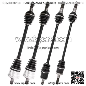 Complete F&R CV Axle Driveshaft Assembly Set for Can-Am Maverick 1000
