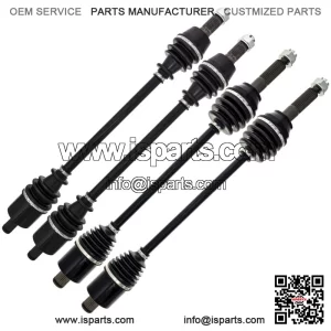 CV Axle Kit for Polaris Ranger XP 1000 Crew 1332637 1333589 Front Rear