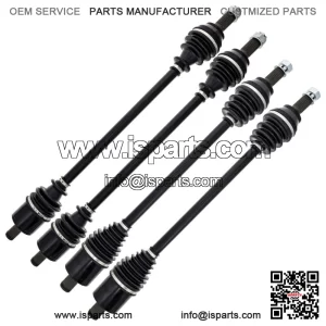 Front Rear CV Axle Kit for Polaris RZR XP 1000 4 Sport 1334491 1334490