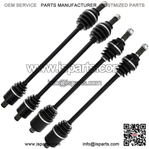 Front Rear CV Axle Kit For Polaris General XP 1000 DLX 1334269 1334268