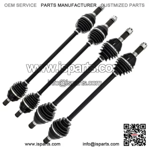 CV Axle Kit for Can-Am Maverick X3 Turbo 705401634 705502154 Front Rear