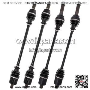 Front & Rear Shaft CV Axle for Polaris RZR & RZR 4 900 1332825 1332826 4PK