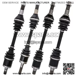 Complete F&R CV Axle Driveshaft Kit for Can-Am Outlander 450 570 Max 570