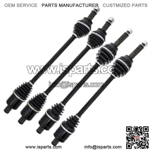 Front Rear CV Axle Kit for Polaris Ranger 1000 Crew XP EPS 1337122 1337121