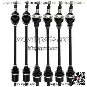 Front Middle Rear CV Axle Drive Shaft Kit for Can-Am Defender HD10 6x6