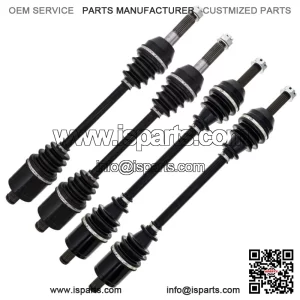 Front Rear CV Axle Kit For Polaris Ranger 570 Crew ETX EV 1333238 1333069