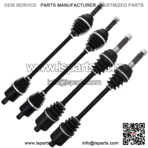 Front Rear CV Axle Kit For Polaris Ranger 570 Crew 570-6 1333517 1333069