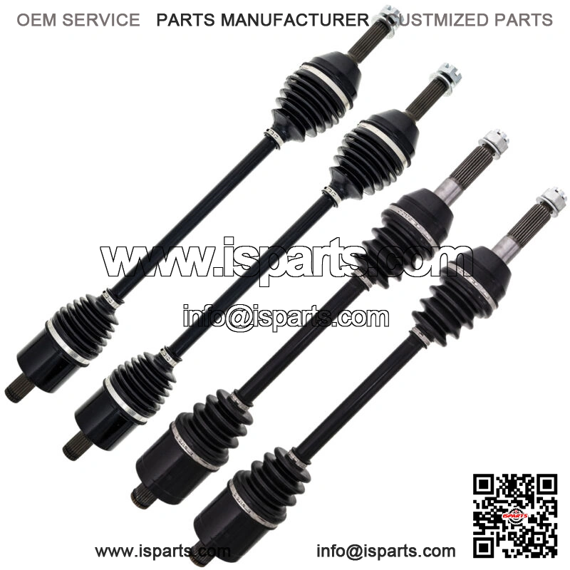Front Rear CV Axle Kit For Polaris Ranger 570 Crew 570-6 1333517 1333069