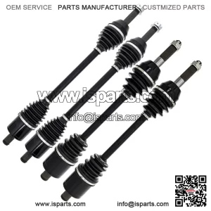 Front Rear CV Axle Kit for Polaris Ranger 570 Crew 1336966 1334361