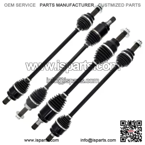 Front Rear CV Axle Kit For Honda Pioneer 700 700-4 SXS700M2 44220-HL3-A01