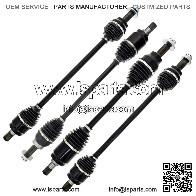 Front Rear CV Axle Kit For Honda Pioneer 700 700-4 SXS700M2 44220-HL3-A01